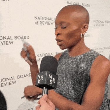 Cynthia Erivo Head Tap Thinking Reaction