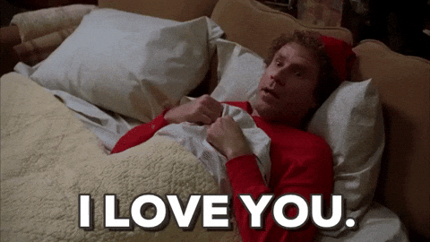 Will Ferrell “I Love You” Bed Reaction