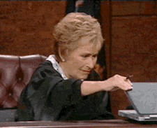 Judge Judy Laptop Close GIF