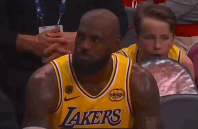 LeBron Complains to Kid