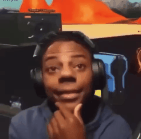 Streamer Nods “OK” Reaction